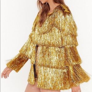 NEW WITH TAGS | Nasty Gal Fringe Jacket
